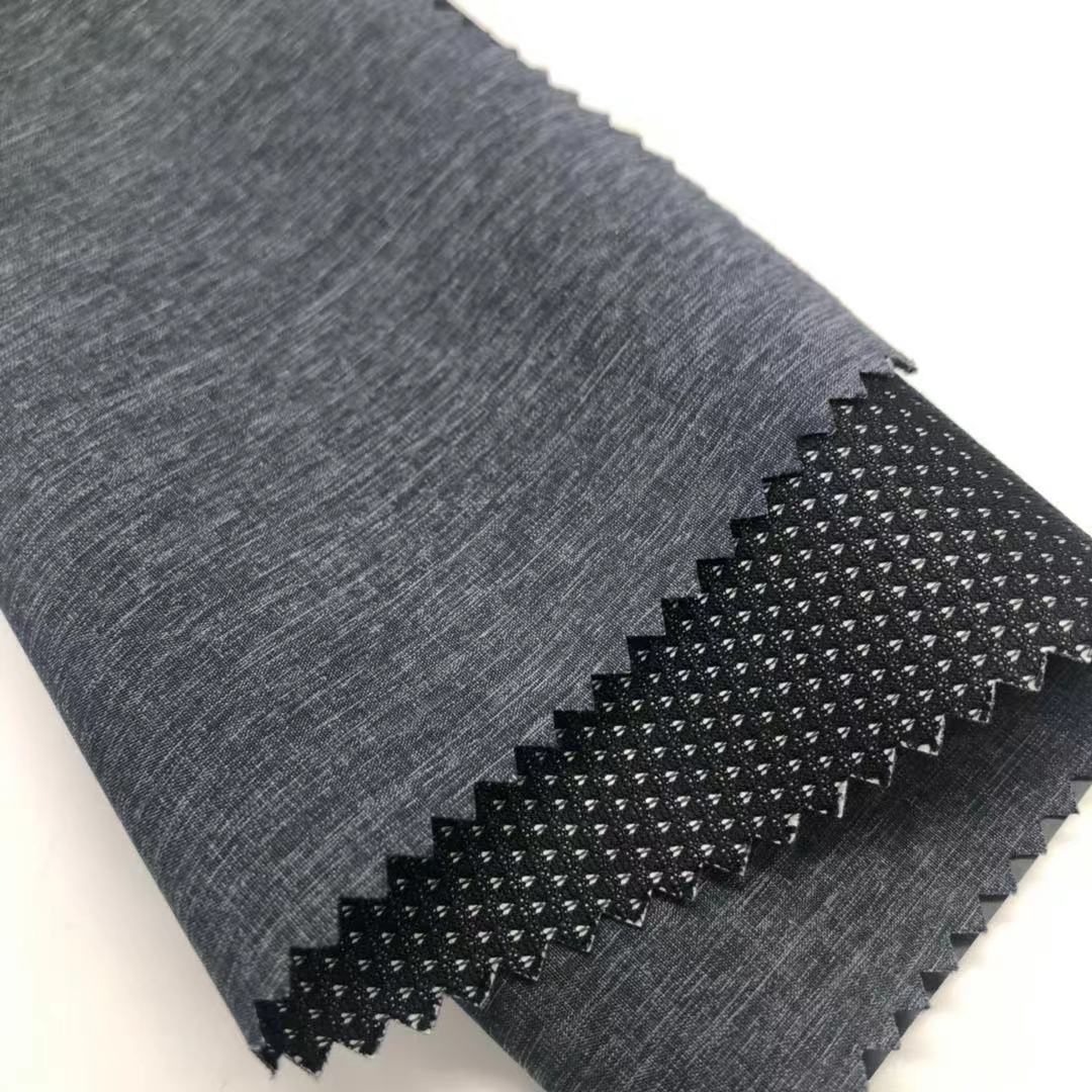 spring melange fabric