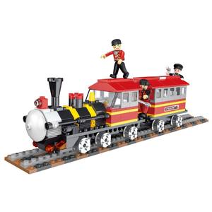 COGO 464 pièces, ensembles <span class=keywords><strong>de</strong></span> trains 3D, <span class=keywords><strong>gare</strong></span> ferroviaire, blocs <span class=keywords><strong>de</strong></span> construction, jouets pour enfants - Product Image 2