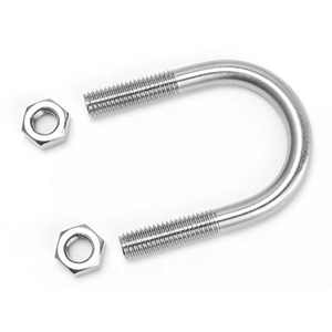 M8 M10 M12 thép không gỉ <span class=keywords><strong>A2</strong></span> A4 <span class=keywords><strong>70</strong></span> 80 Đồng bằng vòng <span class=keywords><strong>U</strong></span> kẹp <span class=keywords><strong>Bolt</strong></span> với Nut máy giặt - Product Image 1