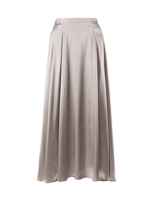 Falda Larga de Satén para Mujer, Elegante, de Cintura Alta, para <span class=keywords><strong>Verano</strong></span> - Product Image 5