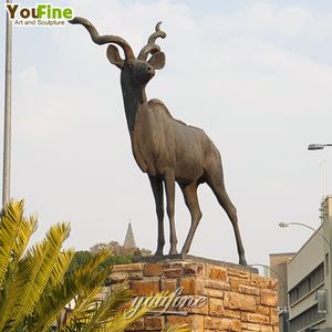 สวนกลางแจ้งที่ทันสมัยขนาดชีวิตประติมากรรมหอยสังข์สีบรอนซ์ - Product Image 5