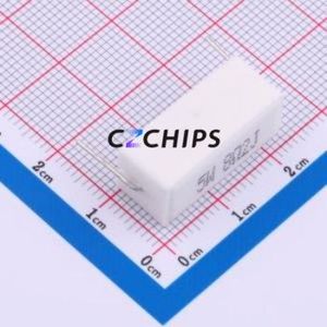 Résistance traversante SQP5W-8ohm2 5%-9M, composant traversant (THT), ciment, 8,2 ohms, 5%, 500V - Product Image 1