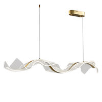 Lustre LED moderne et minimaliste pour table à manger et restaurant, vente en gros d'usine