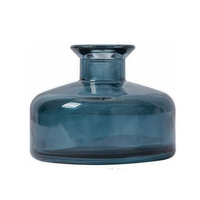 Vente en gros de bouteille de diffuseur d'arôme en verre noir de luxe de 200ml pour cosmétique