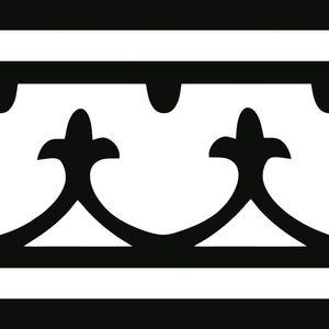 Azulejos de Porcelana Mate de Estilo Nórdico en Blanco y Negro, 200x200, Azulejos Pequeños para Piso, Decorativos, Retro, con Borde de Ladrillo - Product Image 1