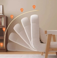 Sofá Cama Moderno con Marco de Metal Plegable para Sala de Estar Interior, Oficina, Baño u Hospital - Oferta de Sofás Comprimidos