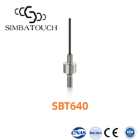 Mini capteur de force SIMBATOUCH SMT640 en acier inoxydable, résistant à la corrosion, étanche IP66, pour compression et tension en ligne, précision 0,5%