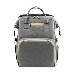 Muestra gratuita de mochila de viaje personalizada: mochila grande para pañales con correas para cochecito y bolsillos térmicos de proveedor chino - Product Image 1