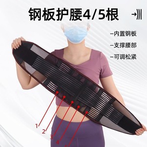 Ceinture de soutien lombaire respirante pour femmes, enveloppante et ajustable - Product Image 4