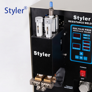 Mini <span class=keywords><strong>soudeur</strong></span> par points pour piles, v, outil de soudage par bandes de nickel, électrode de soudage par points du métal - Product Image 3