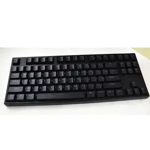 काले पीबीटी कीबोर्ड Keycaps 125 चाबियाँ चेरी प्रोफ़ाइल बैकलिट डाई उप Keycaps मैकेनिकल कीबोर्ड के लिए