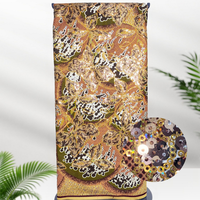 Kain Batik Brokat Premium 100% Katun Tahan Angin Bernapas Tahan Gesekan Bordir Payet 6 Yard Berat Sedang Untuk Anak Perempuan