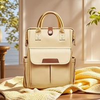 Mochilas de pañales de maternidad ligeras y elegantes-Gran capacidad para artículos esenciales para bebés | Ideal para salidas familiares del Festival de Primavera