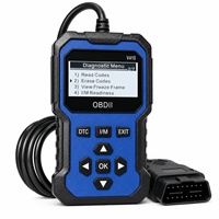 Outil de diagnostic automobile OBD2 portable V410, emballage boîte bleue, universel pour voitures particulières et camions légers 12V construits après 1996