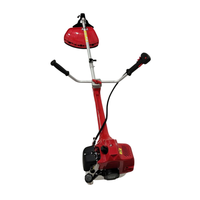 Débroussailleuse UM 52cc à tige épaisse fendue et fixation latérale, moteur 44-5, tube en aluminium mat 289, poignées symétriques Huasheng Gen2