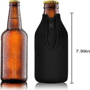 Promotion : Housse isotherme pour bouteille de bière avec fermeture éclair – Design moderne et simple, options multicolores, idéale pour les cadeaux créatifs - Product Image 4
