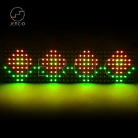 Mur 3D ultra-lumineux SMD2427 LED Matrix | XT1511 Mini 8x32 Configs pour installations d'art/éclairage d'exposition (CE/RoHS)