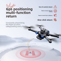 Drone GPS S136 avec moteur brushless, double caméra 4K, FPV, quadricoptère RC, évitement d'obstacles infrarouge, pliable, livraison aux États-Unis en 7 jours