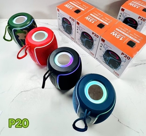 P20 Wireless Portable Woofer Waterproof Fabric BT <b>Speaker</b> Stereo Outdoor Active HIFI Active <b>Speaker</b> FM Radio/TF/<b>USB</b>/AUX - Product Image 4