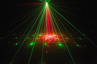 Éclairage de scène compact DMX512 pour événements, mariages, mini-discothèques, lumières laser RGBW, émission de couleurs dynamiques, indice de protection IP33