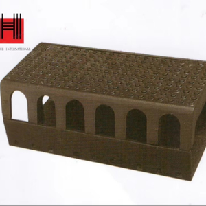 Couvercle de manhole en fonte ductile antidérapant, écologique, antivol, design postmoderne, modèle 3D, marque HANYUL - Product Image 1