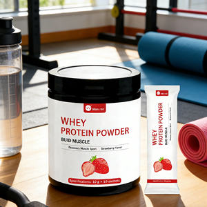 תוסף מס גיינר על בסיס מי גבינה, 50 גרם חלבון, 600 קלוריות/מנה, תערובת להכנה מהירה, ללא תוספים מלאכותיים, OEM/ODM מתקבלים, בעל תקן GMP - Product Image 6