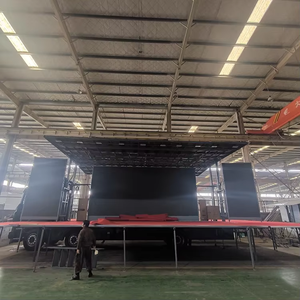 <span class=keywords><strong>Camion</strong></span> de scène mobile extensible Dongfeng 6x2 |   Véhicule de scène portable avec écran LED pour spectacles en plein air (prix bas en promotion) - Product Image 3