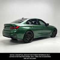 Sur mesure 12000T Forgé |   Norme DOT |   MOQ 4 S1-00190 18-24 Design en maille noire brillante pour jantes de BMW Série 3