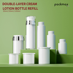 PP Vacuum Lotion Bottle Refill Inner Cup 15-100g – Replacement Empty Container - Product Image 5