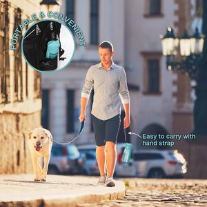 AIKIDS Food Grade in plastica portatile bottiglia d'acqua per cani pieghevole a prova di perdite di acqua per cani solido per la cura degli animali domestici da viaggio per gatti - Product Image 5