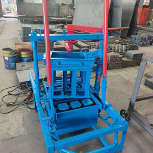 手動コンクリートブロック製造機、家庭用および小規模建設用ハンドプレスレンガ製造機 - Product Image 4