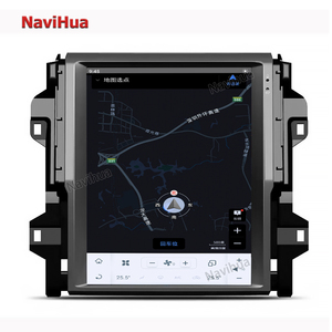 Navihua เครื่องเล่นดีวีดีหน้าจอแนวตั้ง12.1นิ้วแอนดรอยด์9สำหรับรถยนต์เครื่องเล่นดีวีดีการเชื่อมต่อแบบ BT Snapdragon Type 4G RAM สไตล์ Tesla Fortuner - Product Image 5