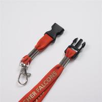 CH Wholesale Sublimation Printing Polyester Lanyards With Logo Custom Certification Keychain OEM ODM ECO Promotion Event Gifts