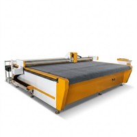 Máquina de Corte Digital Industrial CNC con Cuchilla Oscilante para Material de Embalaje de Cartón Espumado, Producción de Alta Eficiencia