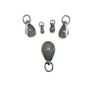 Carrucola singola puleggia in acciaio inossidabile tipo occhio girevole ss304 o ss316 - Product Image 4