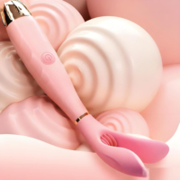 Vibrateur mammaire et godemiché, rechargeable USB, forte vibration, étanche, 10 vitesses, silencieux, jouet sexuel pour stimulation féminine