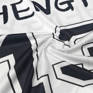 T-shirts de <span class=keywords><strong>rugby</strong></span> pour hommes élégants sublimés Vêtements de football américain Broderie entièrement personnalisée Fans cousus Maillot de football américain - Product Image 2