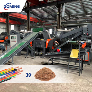เครื่องรีไซเคิลสายไฟฟ้า แยกทองแดงแ<span class=keywords><strong>ละ</strong></span>พลาสติก ลดเสียงรบกวนและฝุ่นละออง - Product Image 5