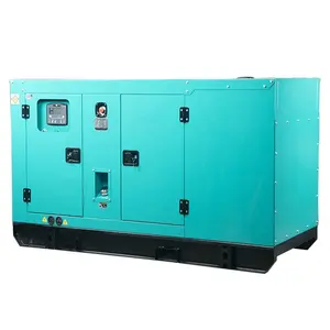 Electric Fuel Generator 50 kw Generating With Intelligent Controller 4 Cylinder Soundproof Water Cooling Diesel Generators