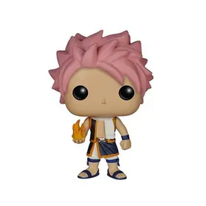 fairy tail spiele Suppliers-Most Popular 10cm Action Figure Dolls Fairy Tail Cartoon Collection PVC Anime Figure