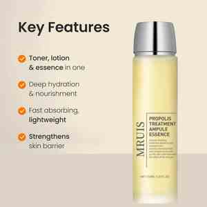 Hydratant <span class=keywords><strong>Miel</strong></span> Céramide <span class=keywords><strong>Propolis</strong></span> Extrait Acide Hyaluronique Apaise Nourrit Cadeau Convient Viser Verre Produit Coréen pour la Peau - Product Image 3