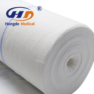 Rotoli di garza di alta qualità rotoli di <span class=keywords><strong>cotone</strong></span> medicali idrofili 100 cortile 90cm x 5m 90x100 4 strati 1500g rotoli di garza bianca sbiancata - Product Image 3