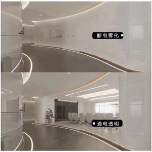 Protection solaire Film de fenêtre magique Verre intelligent Électrique Confidentialité Opaque <span class=keywords><strong>Transparent</strong></span> Commutable Cristal liquide PET Noir Blanc - Product Image 4