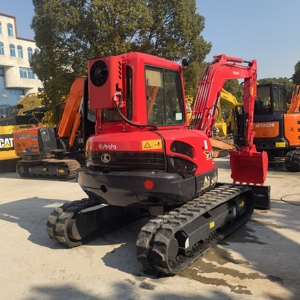 Excavatrice Kubota 161 KX161-3 d'occasion de 6 tonnes, modèle japonais U55 KX155 KX161 KX163, en vente avec composants essentiels - Product Image 2