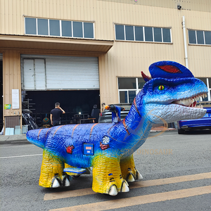 Đồng tiền hoạt động dinosaurio đi xe cho trẻ em điều khiển từ xa đi xe trên khủng long Xe tay ga cho công viên giải trí - Product Image 4