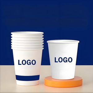 Gobelet à café jetable à double paroi, personnalisable avec logo, en papier isolant creux, pour boissons chaudes, gobelet épais pour boissons chaudes, fourni directement par l'usine - Product Image 3