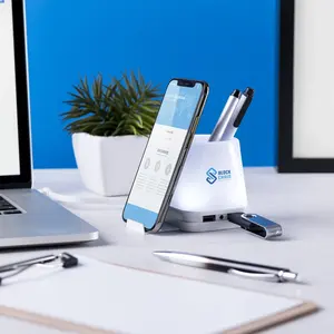 Portapenne LED USB gadget personalizzati - Product Image 3