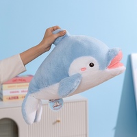 Peluche Animale Marine en Gros : Requin, Dauphin, Baleine Beluga, Phoque, Orca – Jouet Doux en Peluche pour Enfants, Cadeau Idéal