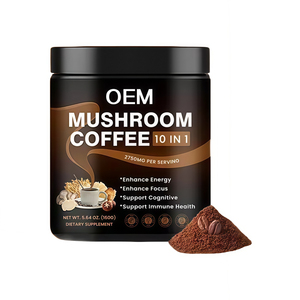 กาแฟผงออร์แกนิค OEM ODM สูตรผสมเห็ด 10+ ชนิด เสริมภูมิคุ้มกัน เพิ่มพลัง บำรุงสมอง ความจำ และความงาม สำหรับผู้ใหญ่ ด้วยเมล็ดกาแฟอาราบิก้าและเห็ดหลินจือ - Product Image 5