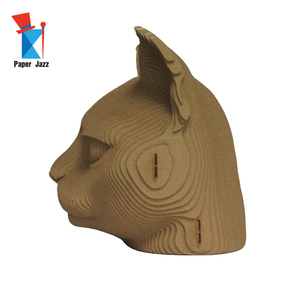 Speelgoed En Speelgoed Dier Kat 3d Kartonnen Puzzels - Product Image 5